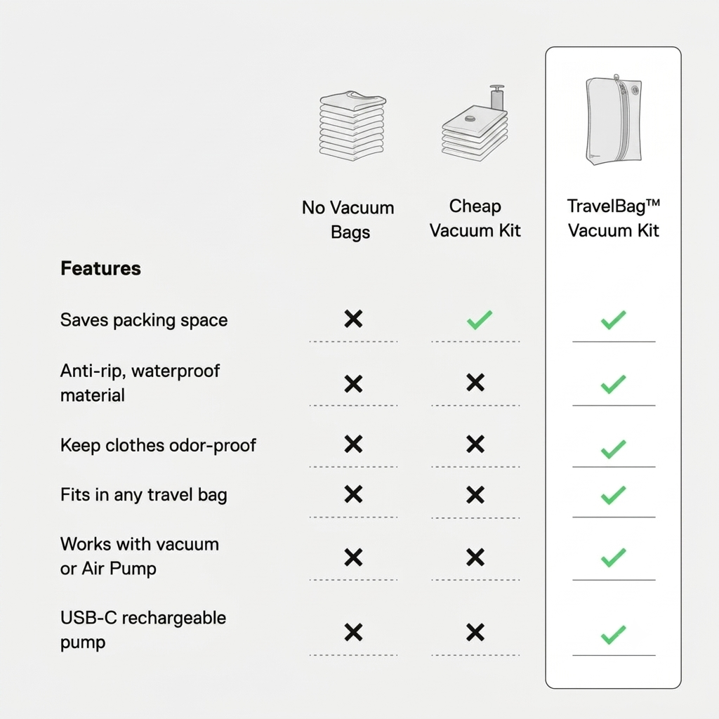 TravelBag™ Vacuum Kit